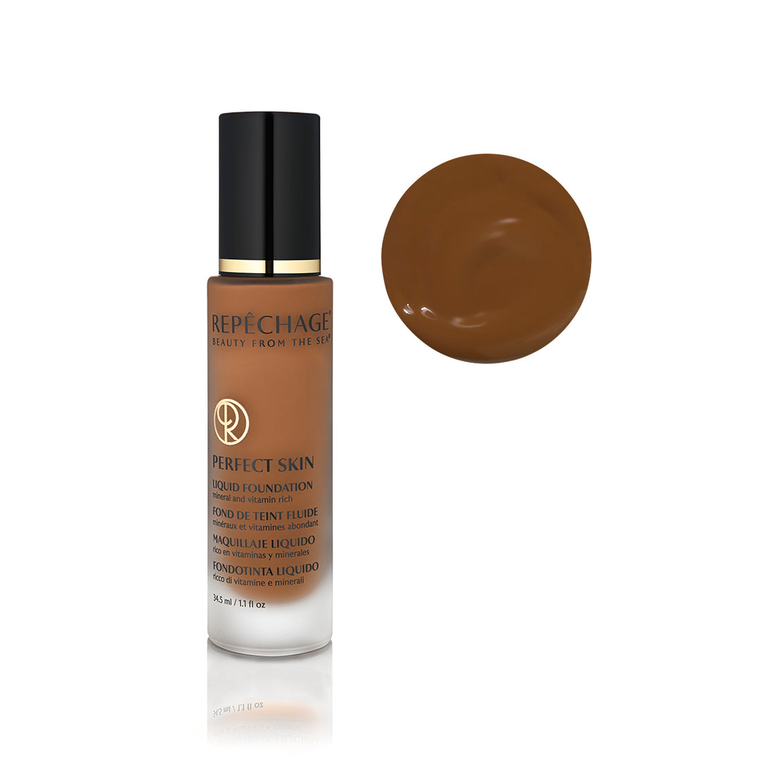 Perfect Skin Liquid Foundation - Medium Deep Tone (PS12) bottle