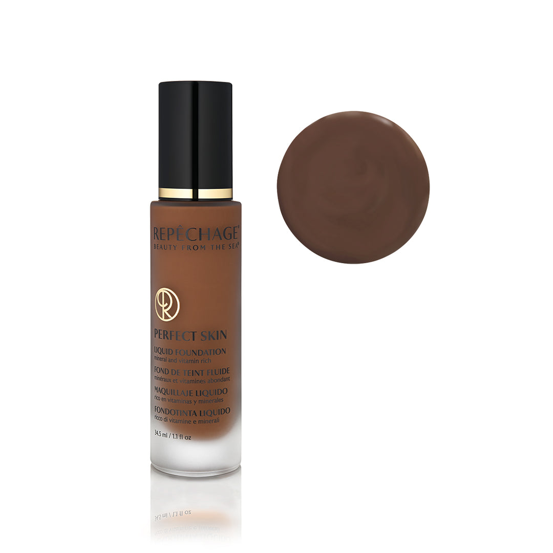 Perfect Skin Liquid Foundation - Deep Tone (PS14) bottle