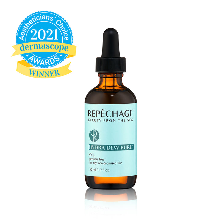 Hydra Dew Pure™ Oil Aesthetician's Choice 2021 Dermascope award winner