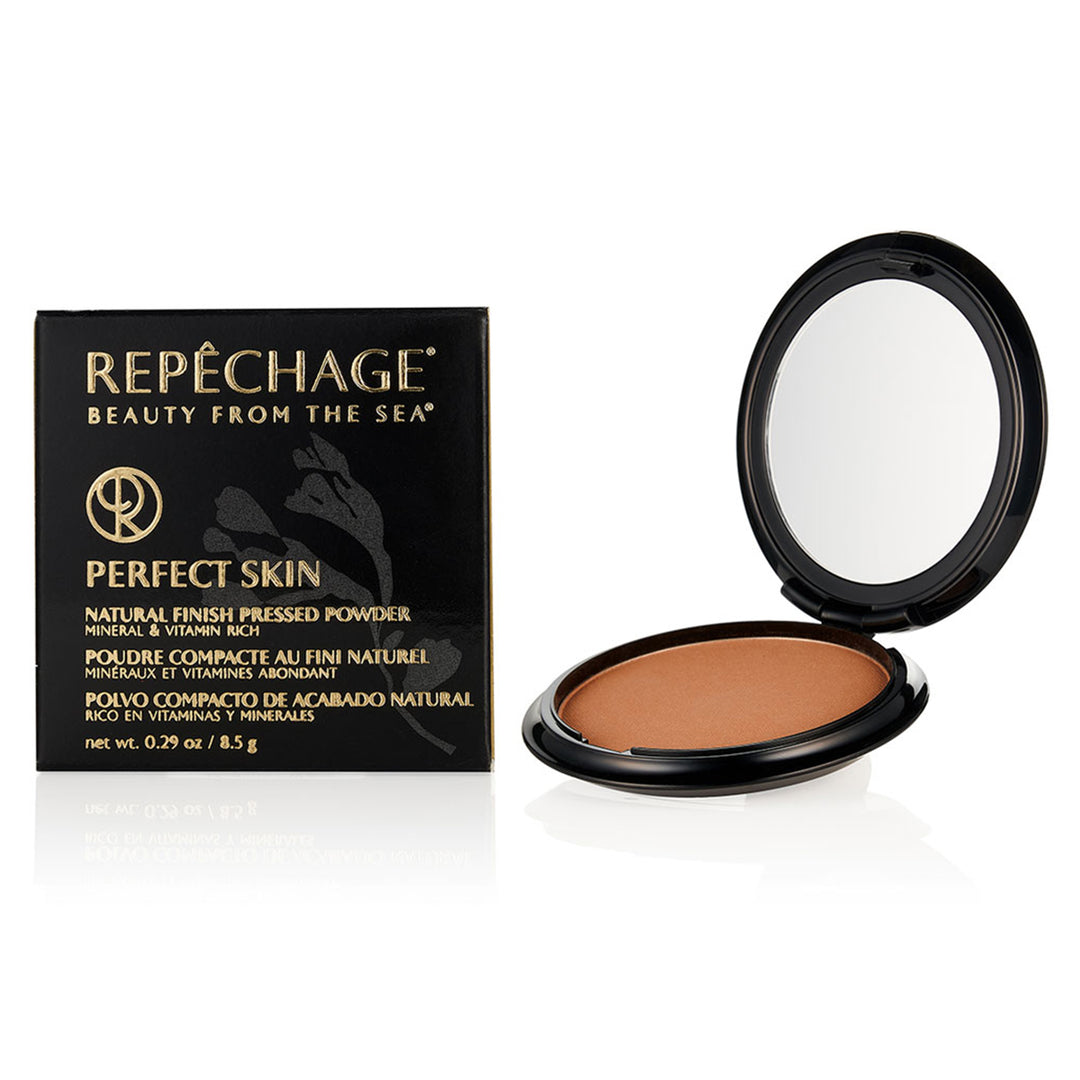 Perfect Skin Natural Finish Pressed Powder - Sheer Dark